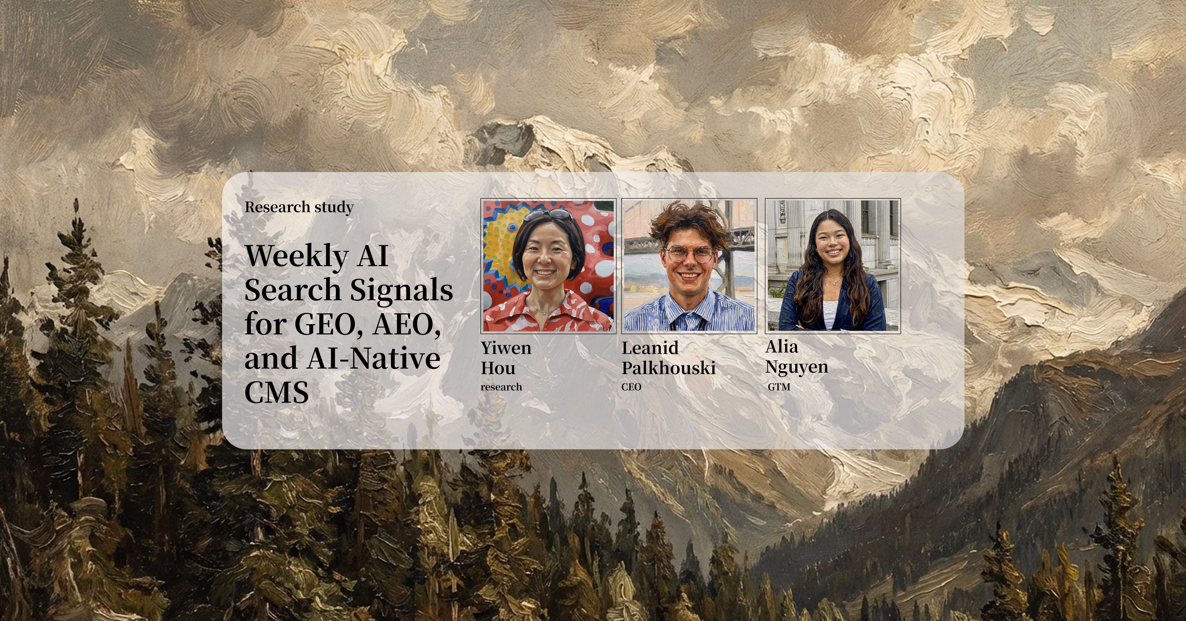 Weekly AI Search Signals